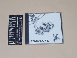 MELODIC PUNK：ACCIDENTE / 2011-2015(JAPAN TOUR SPECIAL EDITION)(美品,国内盤,SERVO,CIGARETTEMAN,TILT,PEAR OF THE WEST,NASTY FACTS)