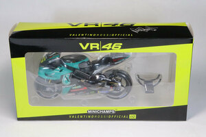 122213246 ミニチャンプス 1/12 ペトロナス ヤマハ YZR-M1 バレンシアGP モトGP 2021 V.ロッシ ラストレース PMA