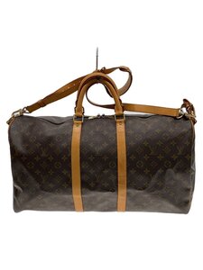 LOUIS VUITTON◆キーポル55_モノグラム・キャンバス_BRW/PVC/BRW