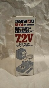 《未使用》［タミヤ カドニカバッテリー6本パックと充電器セット］ラクダバッテリー / TAMIYA Ni-Cd 7.2V-1200mAh BATTERY & CHARGER SET