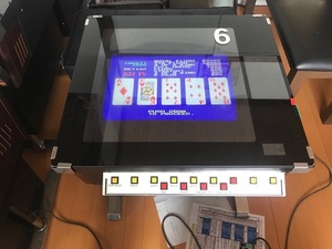 アーケードゲーム 　レトロゲーム ポーカーゲーム ,基板, 動作確認済 ゆうパック80サイズ　直接取引可