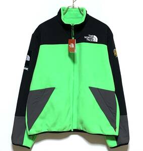 【新品】Supreme × THE NORTH FACE RTG Fleece Jacket（M）クリプトングリーン シュプリーム ノースフェイス フリース シュプノース