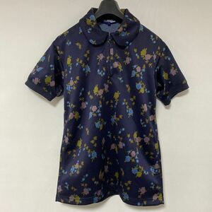 美品 AD 2004 アーカイブ コレクション ジュンヤ ポリ 花柄 パッカリング シャツ S COMME des GARCONS ギャルソン SHIRT