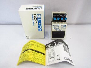 BOSS Digital Delay ディレイ DD-7 MADE IN TAIWAN PSA 箱説つき 中古品 ★090051