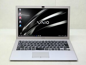 ☆1円☆第6世代☆VAIO☆VJS131C11N☆高解像度1920x1080☆Core i5 2.30GHz/8GB/SSD128GB/無線/Bluetooth/カメラ/Office/Win10 DtoD領域☆