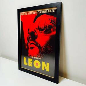 【額付きポスター】レオン LEON ジャン・レノ②(新品)