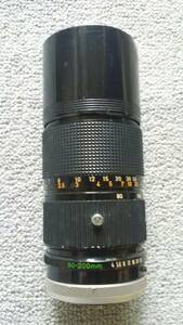 CANON ZOOM LENS FD 80-200mm 1:4 S.S.C 専用皮ケース・SKYLIGHTフィルター付き 