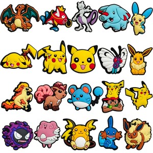 ジビッツ　クロックス　ポケモン アクセサリー 20個