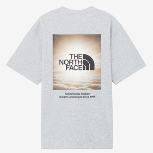 新品 2024年春夏新作 THE NORTH FACE (ザノースフェイス) Lサイズ ナチュラルフェノメノンティー (Z) ミックスグレー NT32459