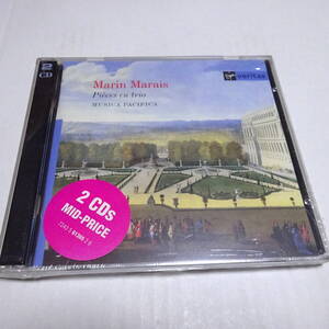 未開封/2CD「マレ：ヴィオール曲集」ムジカ・パシフィカ/Musica Pacifica/Marais/Pieces For Viols/PIECES EN TRIO