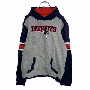 NLF TEAM APPAREL スウェットパーカー ユースサイズ XL 18 ニューイングランド・ペイトリオッツ PATRIOTS 古着卸 アメリカ仕入 t2110-3605