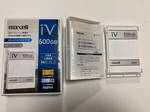 マクセル iVDR-S 500GB カセットハードディスク