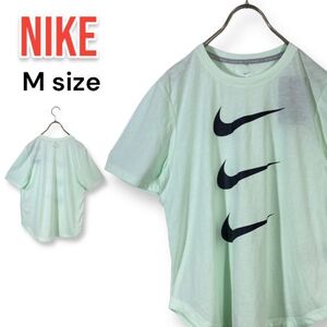 【新品未使用】NIKE Fit DRY ナイキ 半袖Tシャツ Mサイズ ライムカラー ドライ トレーニングウェア 練習 ジム スポーツウェア ランニング