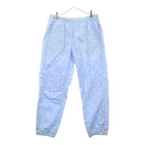 SUPREME シュプリーム 18ss Bandana Track Pant Light Blue バンダナ トラックパンツ ブルー