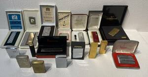 『1円〜』 ZIPPO/ジッポー ライター おまとめ 17点/RONSON/ダンヒル/LENON/ジバンシー/CROWN/BRONICA/SOLID BRASS/maruman など