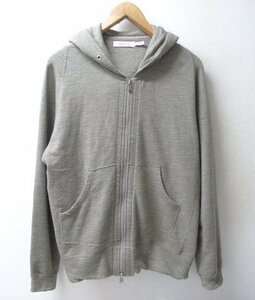 ◆nonnative ノンネイティブ DWELLER FULL ZIP HOODY W/N/P HEAVY JERSEY Mt.Breath Wool ニット ジップ パーカー サイズ1 NN-C3809