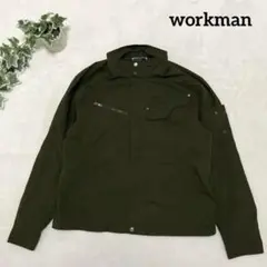 美品✨workman【L】ポケッタブルミリタリージャケット カーキ