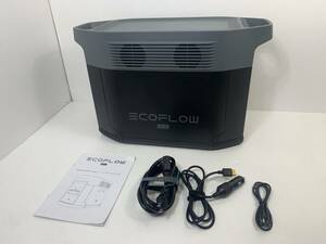 送料無料　展示品 ポータブル電源 EcoFlow(エコフロー) DELTA MAX1600 1612Wh ポータブルバッテリー AC出力(2000W瞬間最大4200W) EFD311