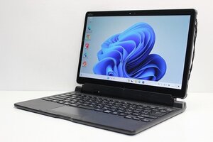 1円スタート ノートパソコン 2in1PC Windows11 富士通 Arrows Tab Q738 第8世代 Core i5 メモリ8GB SSD128GB カメラ タブレットPC