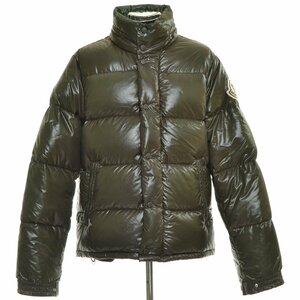 ◆519134 MONCLER モンクレール ◆ダウンジャケット EVELEST エベレスト サイズ1 メンズ インド製 ダークグリーン