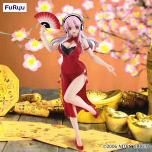 未開封◇すーぱーそに子 フィギュア チャイナドレス Trio-Try-iT Figure Super Sonico (China Dress Ver.) FuRyu