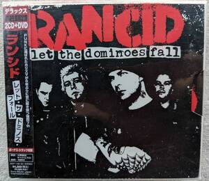 新品！！ランシド RANCID●2枚組CD＋DVD●レット・ザ・ドミノズ・フォール●ボックス仕様●初回生産限定●ポスター3枚付属●未使用・新品！