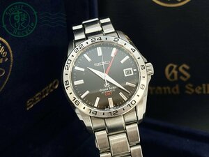 2407604473　▽ 1円～！ Grand Seiko グランドセイコー SBGM001 9S56-00A0 メンズ 腕時計 AT GMT 規格検定合格証明書付