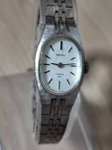 稼働品　SEIKO セイコー　17－7100　WGP　手巻き腕時計　レトロ－