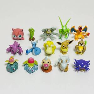 【現状品】TOMY ポケットモンスター モンスターコレクション モンコレ 15個セット ゴースト フシギソウ ビードル カラカラ etc. ジャンク