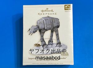 ★最終値下げ!!★残りあと1個!!★2006年★AT-AT & スノースピーダー サウンド機能付き!! ホールマーク オーナメント★Hallmark多種を出品中