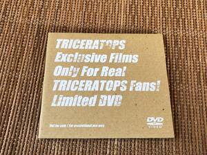 トライセラトップス/Exclusive Films Only For Real TRICERATOPS Fans! Limited DVD