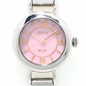 WIRED(ワイアード) 腕時計 - V117-0AJ1 レディース ピンク