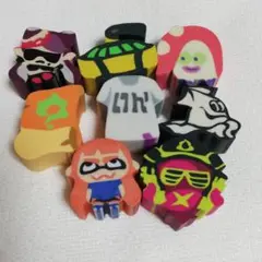 スプラトゥーン　ネリメモリー　消しゴム　セット　まとめ売り