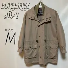 バーバリー　BURBERRYS 2WAY サイズM キルティングジャケット