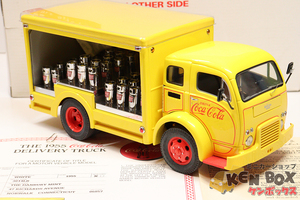 当時物 S=1/24DanbaryMintダンバリーミント1955Coca・ColaDeliveryTRUCKコカ・コーラデリバリートラックコーラタンク付現状渡し