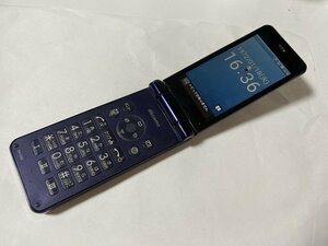 IE154 docomo SH-02K 8GB ブルーブラック ジャンク