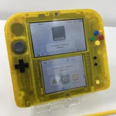 2DS ピカチュウ 本体 美品 すぐに遊べるセット 充電器付き FTR-001