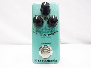 tc electronic HYPERGRAVITY MINI COMPRESSOR コンプレッサー 動作確認済み ギター用エフェクター 中古品 ★090155