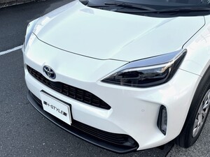 ヤリスクロス　アイラインガーニッシュ　左右セット1台分　オールメッキ　YARIS CROSS　エクセルモード製