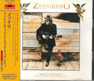 CD Zucchero SpiritoDiVino (Stray Cat In A Mad Dog City) POCP7086 Polydor /00110