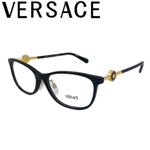 VERSACE メガネフレーム ブランド ヴェルサーチェ ベルサーチ ブラック 眼鏡 0ve-3297d-gb1