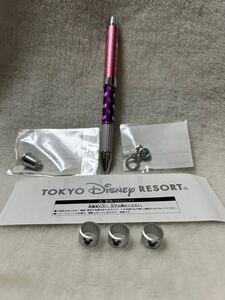 ◇　 カラフルマルチペン デイジー ボールペン カスタム　チャーム付き 未使用　TDL ディズニーランド