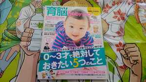 ☆育脳Baby-mo☆育脳ベビモ☆子どもを伸ばす!0～3才で絶対しておきたいこと5☆主婦の友社☆