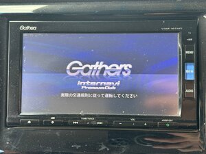 HONDA ホンダ Gathers ギャザズ VXM-165VFi 7型ナビ 地図データ 2014年 フルセグ Bluetooth DVD