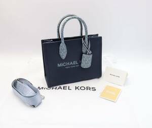 定価77,000円 新品 MICHAEL KORS マイケルコース MIRELLA トップジップ ショッパートート クロスボディ スモール