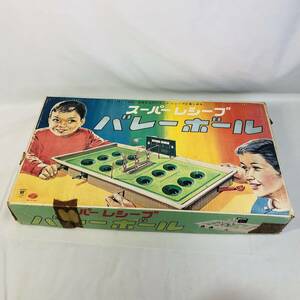 【おもちゃ】ボードゲーム スーパーレシーブ　バレーボール　レトロ