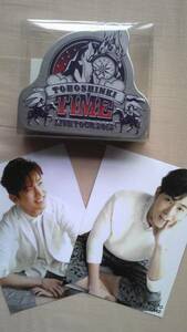 ★東方神起 2013 TIME～缶入り ステッカー(ポスカおまけ)