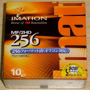 IMATION 3.5インチ MF-2HD256 フロッピーディスク 10枚 未開封新品 ※256フォーマット(オフコン対応)
