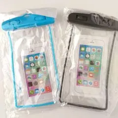 ❁スマホ用防水ケース 防水バッグ　2個セット　ストラップ付き