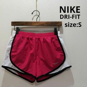 ナイキ NIKE DRI-FIT ランニング パンツ レディース ピンク S